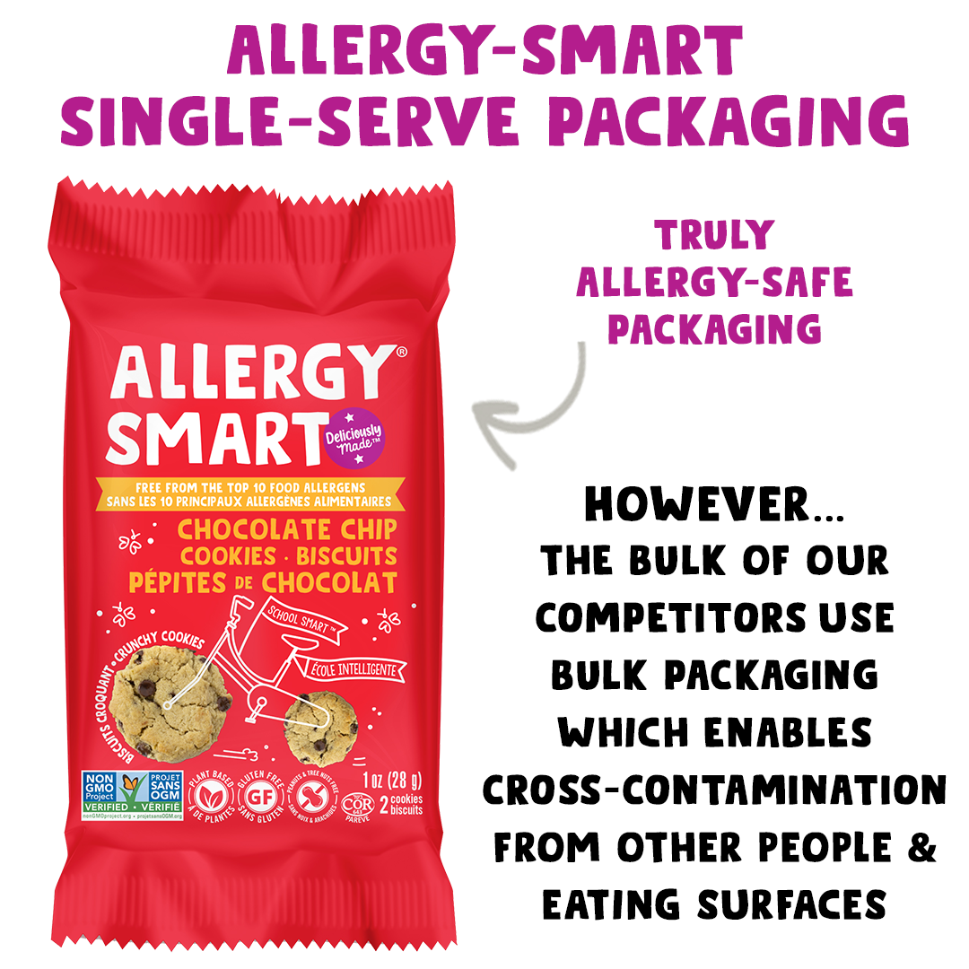 Allergy Smart Chocolate Chip Cookies