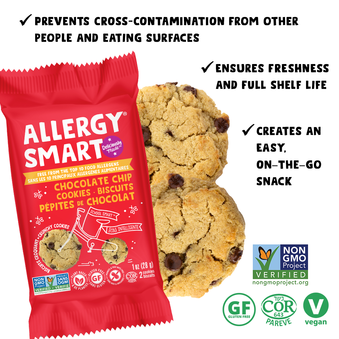 Allergy Smart Chocolate Chip Cookies