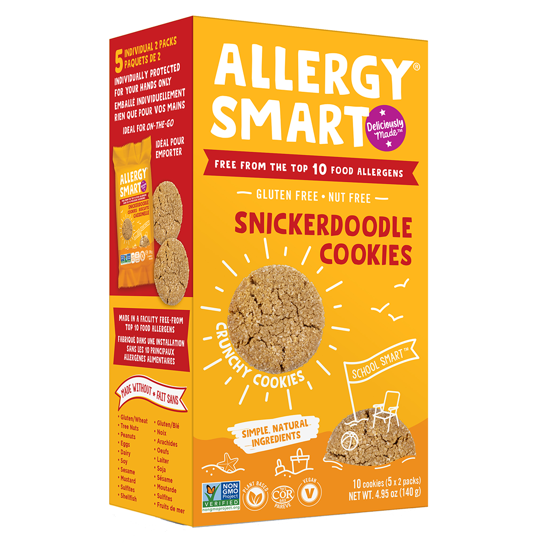 Allergy Smart Snickerdoodle Cookies
