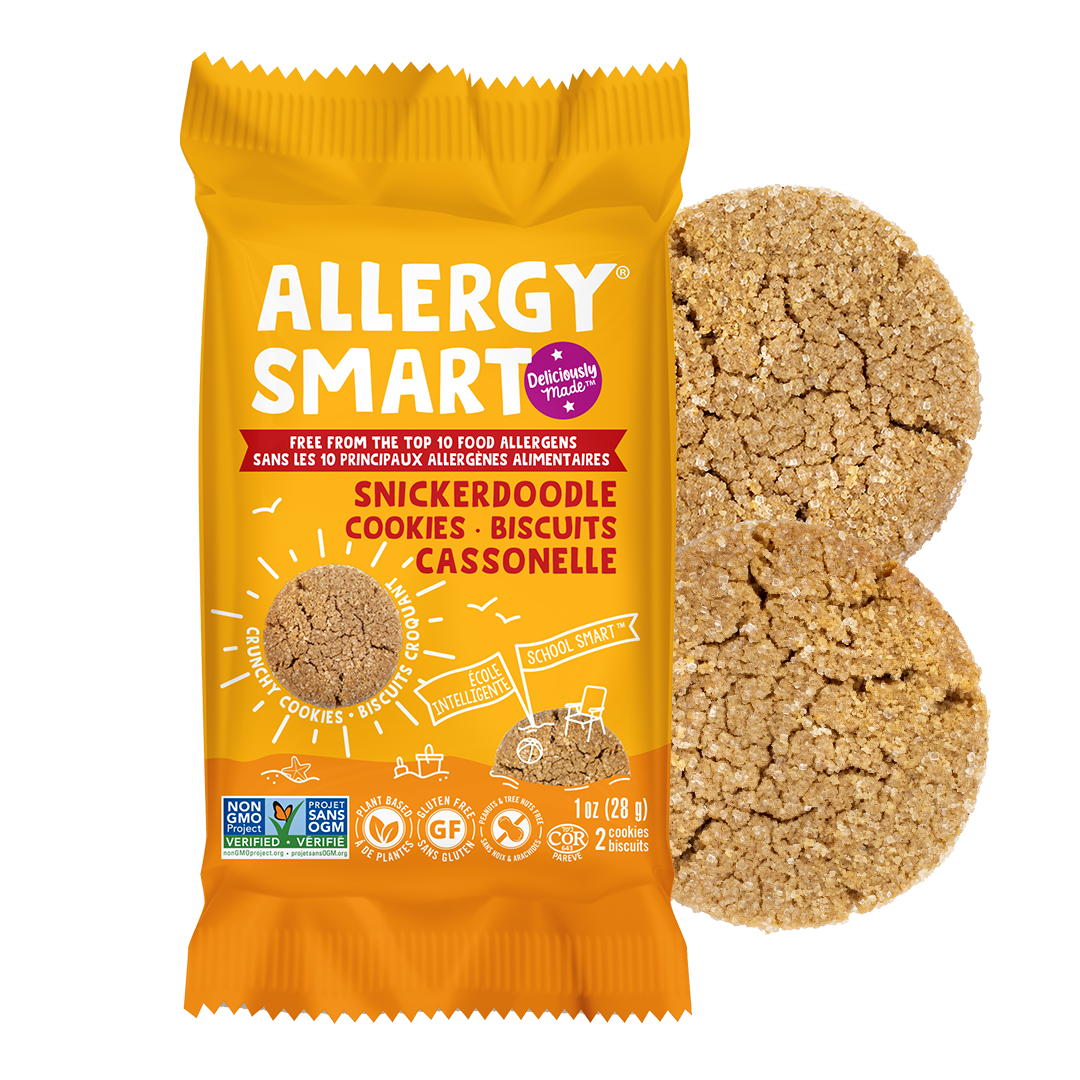 Allergy Smart Snickerdoodle Cookies