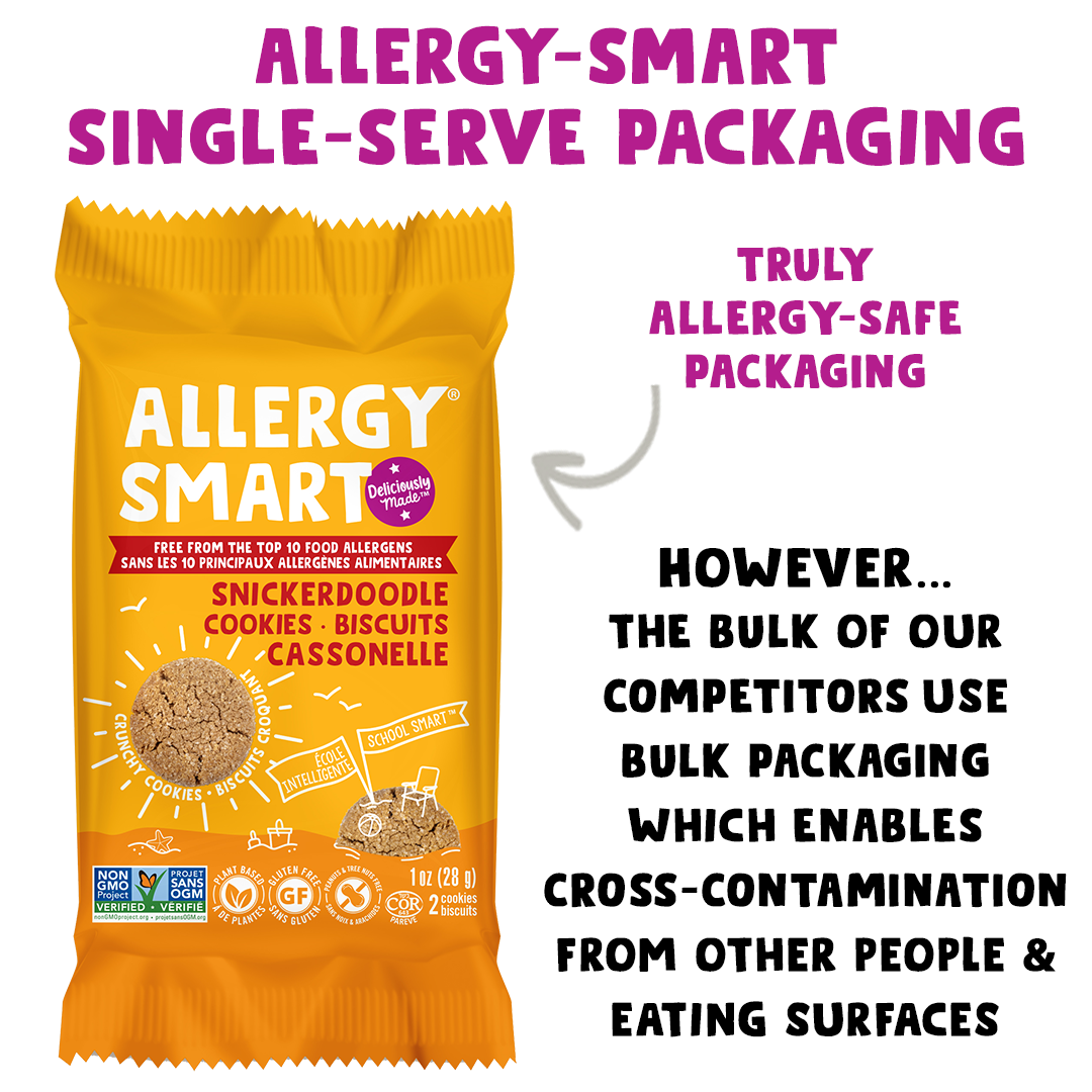 Allergy Smart Snickerdoodle Cookies