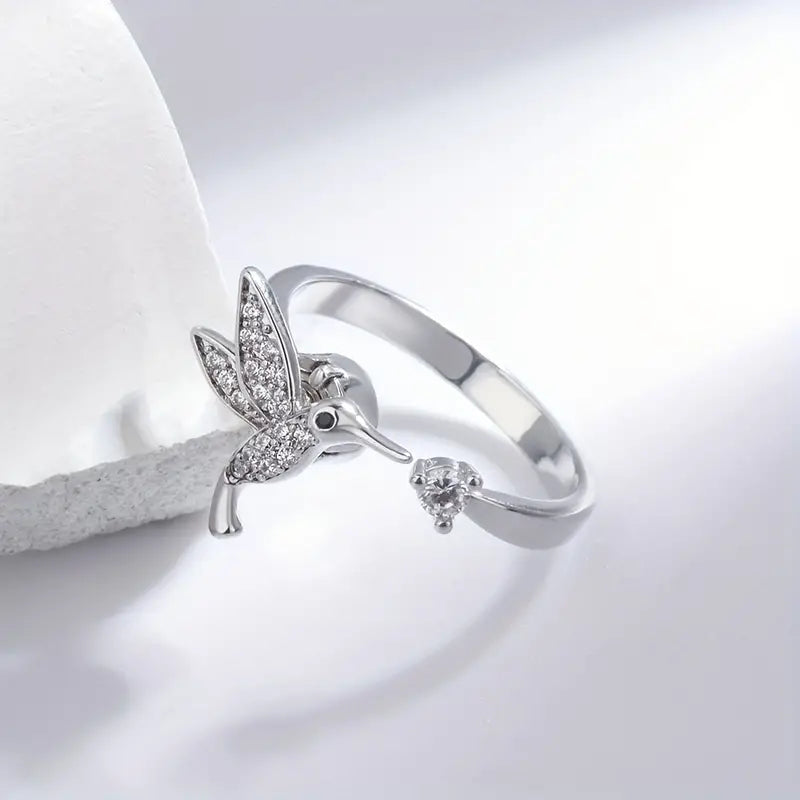 Humming Bird Fidget Ring