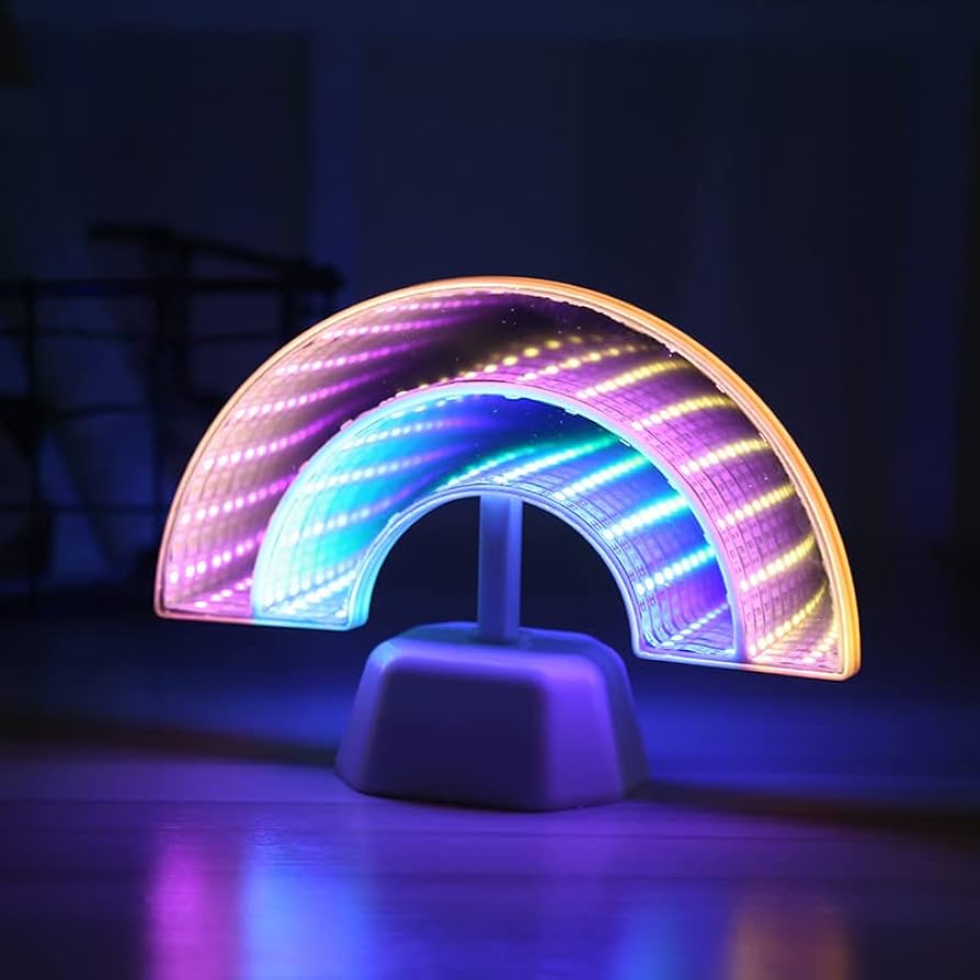 Rainbow LED Infinity Lights
