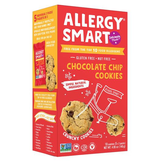 Allergy Smart Chocolate Chip Cookies