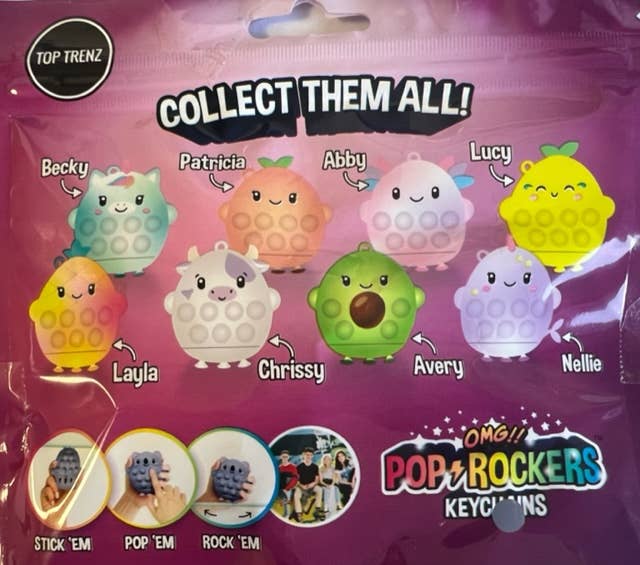 OMG Pop Rockers Keychain