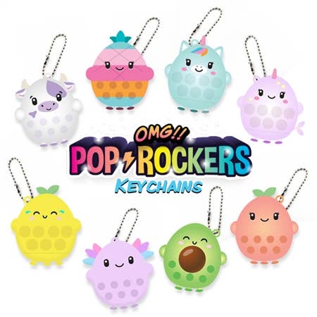 OMG Pop Rockers Keychain