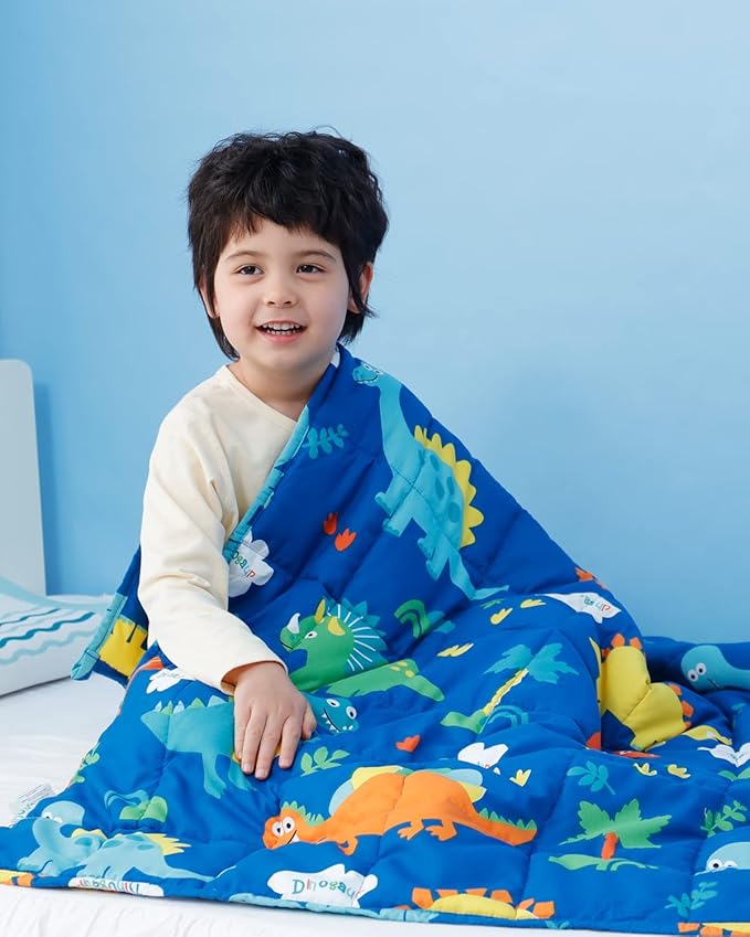 3lbs Dinosaur Weighted Blanket