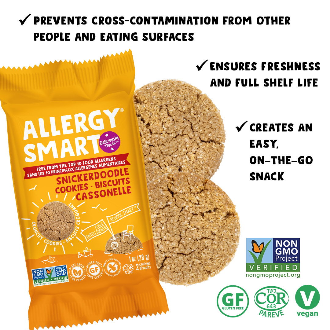 Allergy Smart Snickerdoodle Cookies