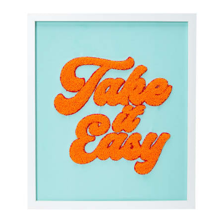 Framed Tufted Wall Art