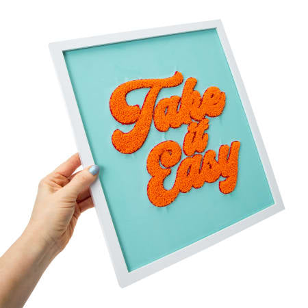 Framed Tufted Wall Art