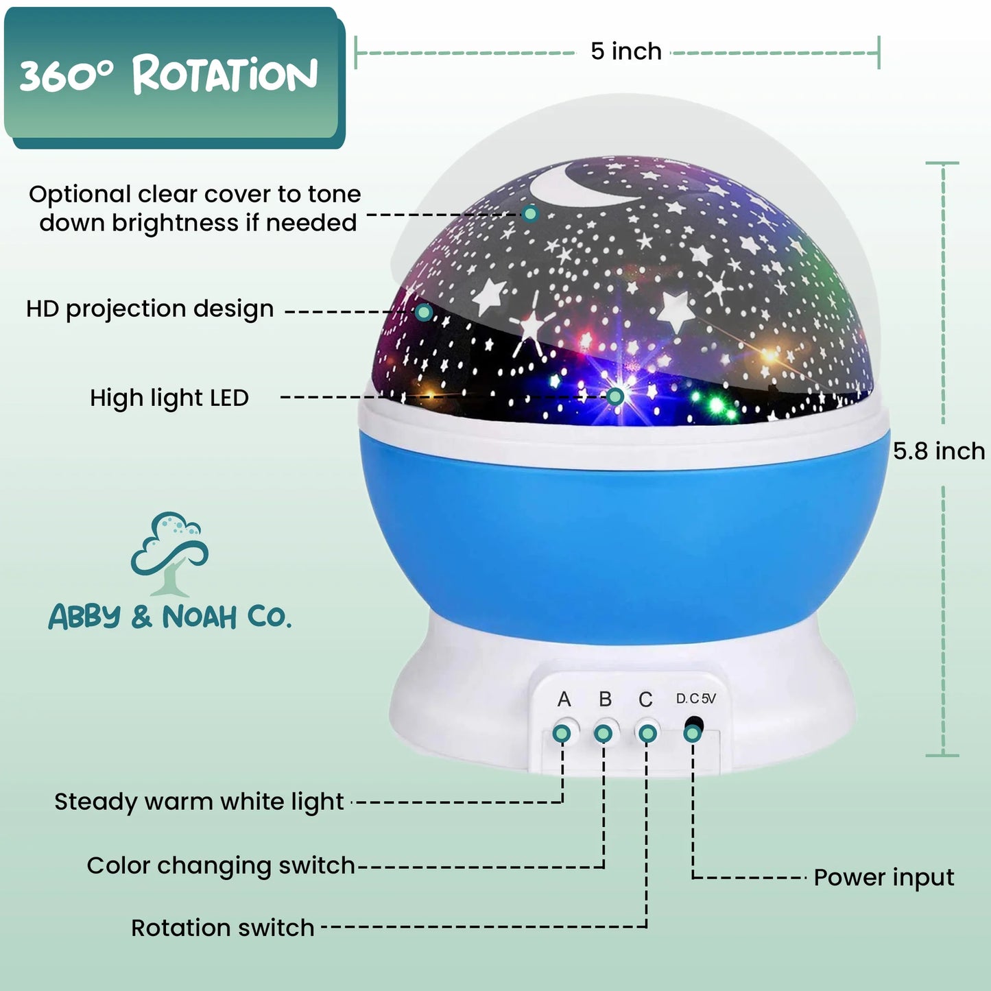 Therapist-Designed Sensory Blackout Tent for Kids WITH Complimentary Galaxy Light Projector By Abby & Noah