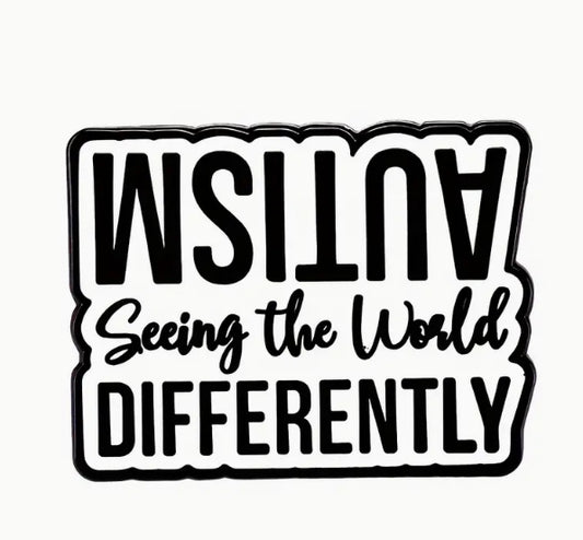 Autism Seeing The World Differently Pin