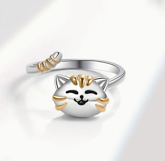 Cat Fidget Ring