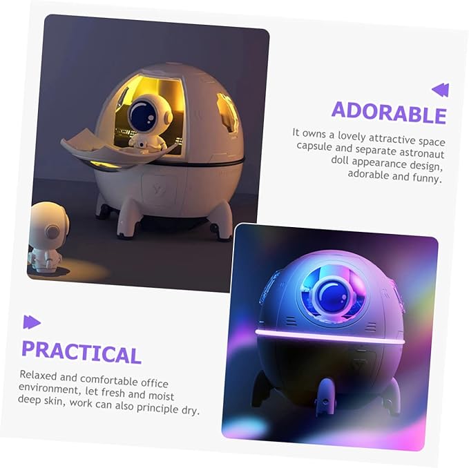 Astro Night Light Spaceship Diffuser