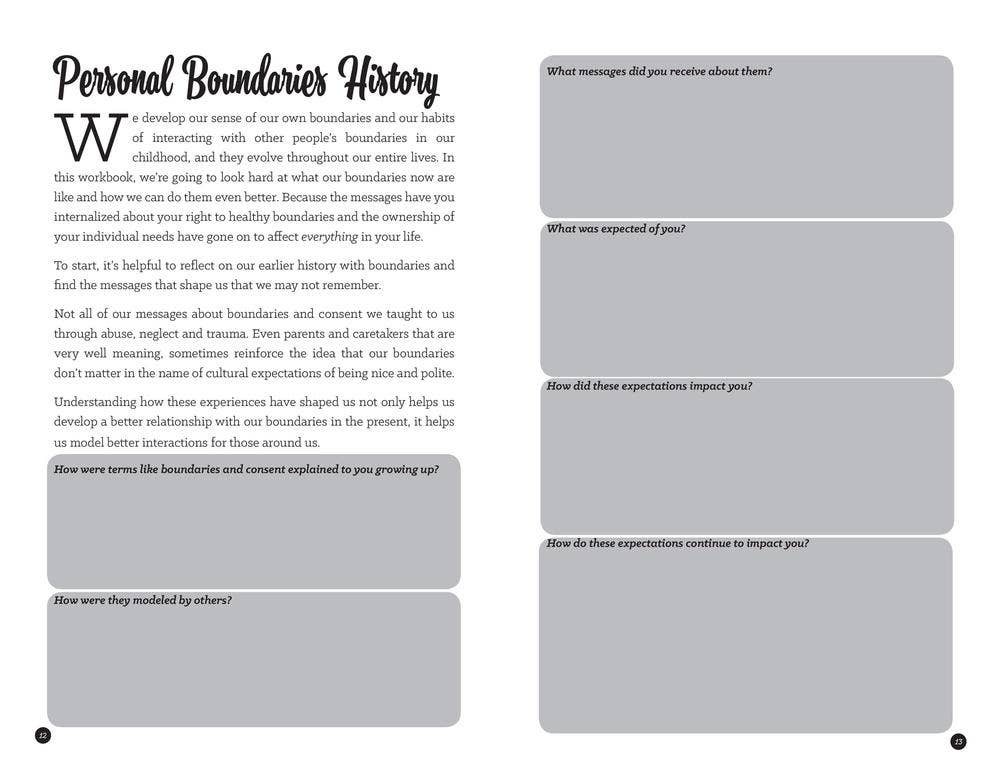 Unf*ck Your Boundaries Workbook