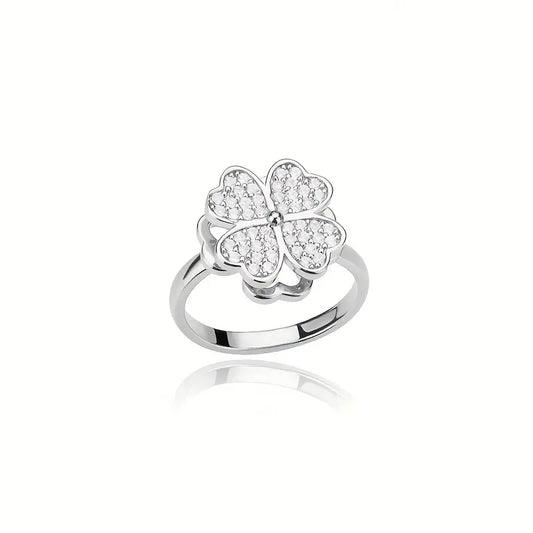 Flower Spin Fidget Ring