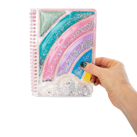 Glitter Flowing Journal