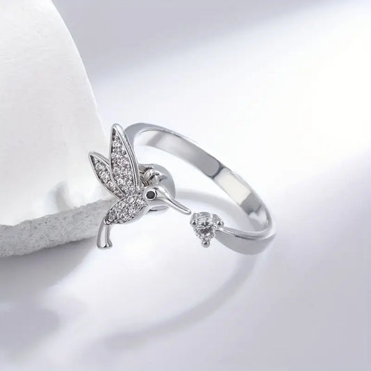 Humming Bird Fidget Ring