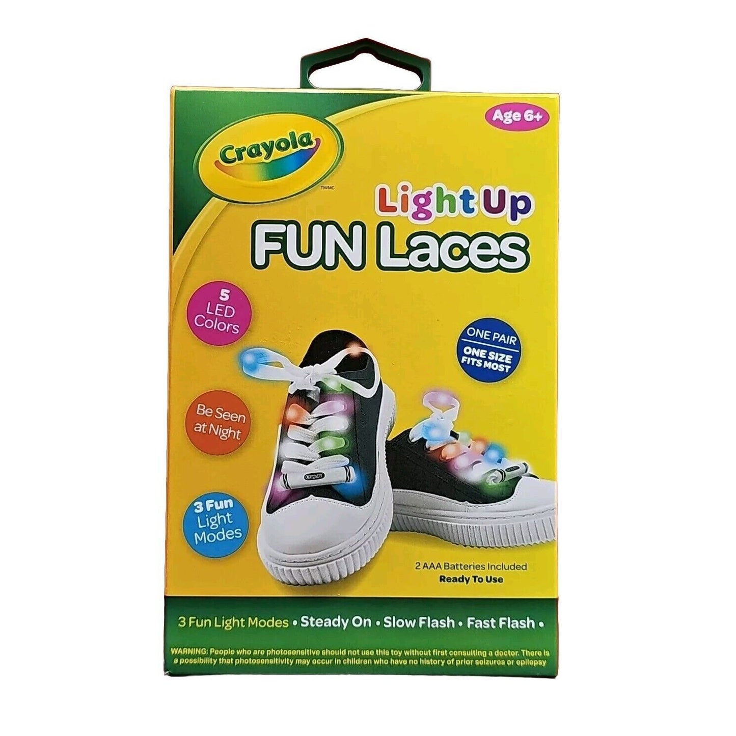 Crayola Light Up Fun Laces