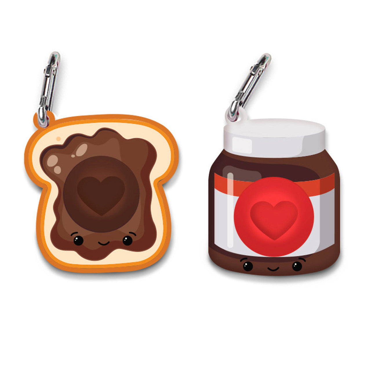 OMG! Mega Pop Best Friend Keychains - Hazelnut Spread & Toast