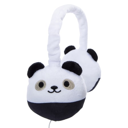 Fluffy Cuties Panda Wired Headphones