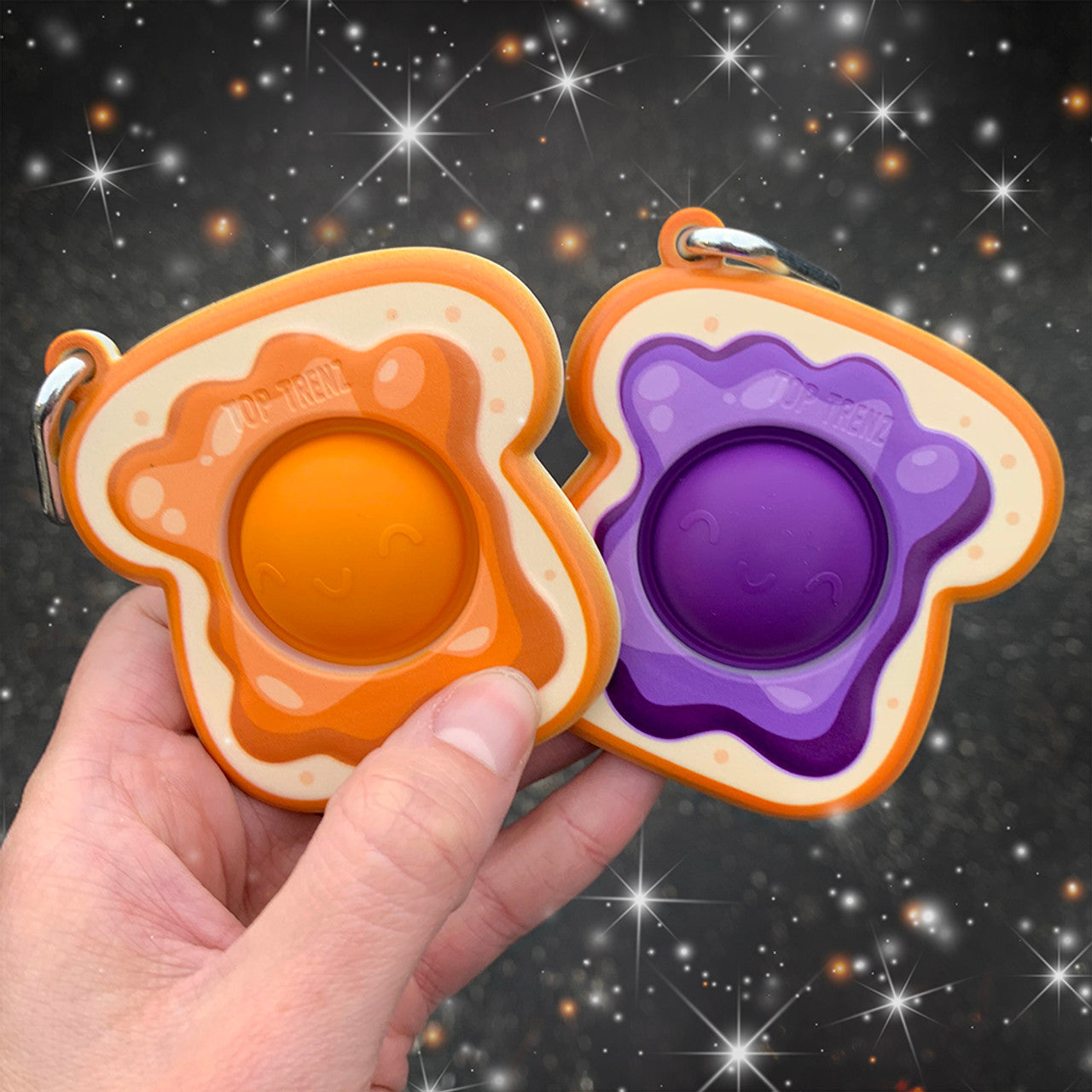 OMG! Mega Pop Best Friend Keychains - PB & J