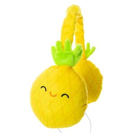 Fluffy Cuties Pineapple Wired Headphones