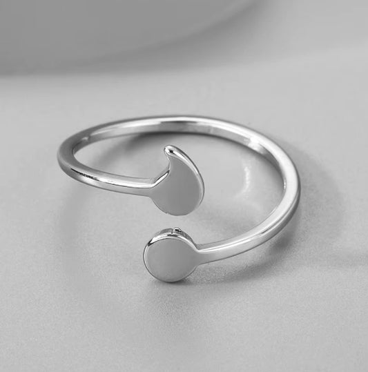 Semi Colon Rings