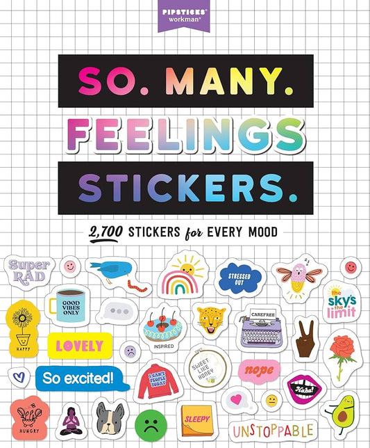 So. Many. Feelings Sticker Book