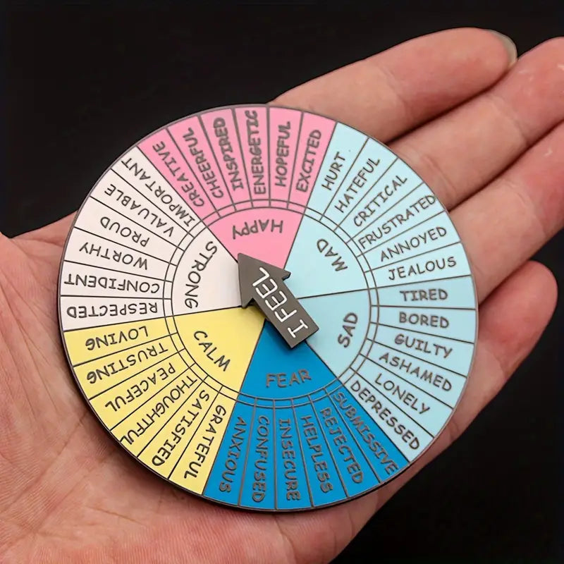 Wheel of Feelings Pin
